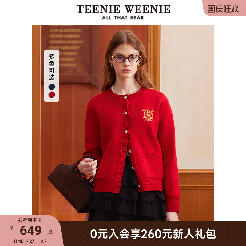 TeenieWeenie小熊+针织开衫
