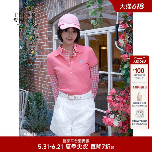 TeenieWeenie小熊女装POLO衫
