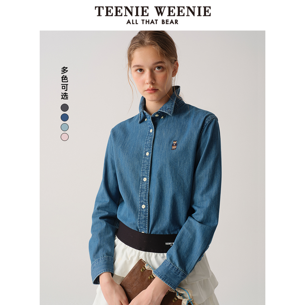 TeenieWeenie小熊牛仔衬衫