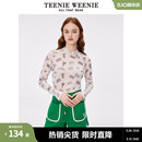 女夏 TeenieWeenie小熊可爱打底皮肤衣印花长袖 T恤轻薄款