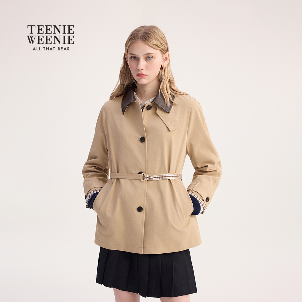 TeenieWeenie巴恩风气质翻领外套