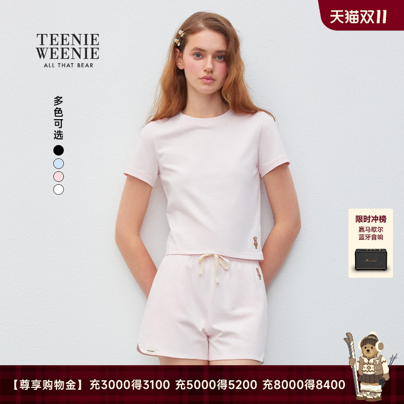 TEENIEWEENIEbearnova刺绣T恤