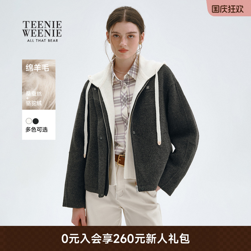 TeenieWeenie小熊女装毛呢外套