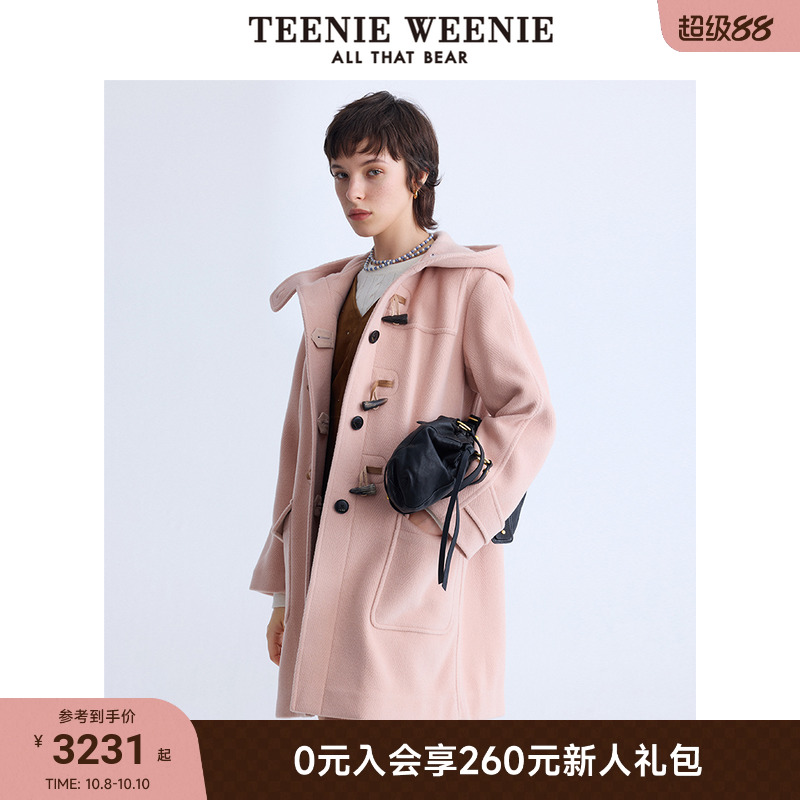 TeenieWeenie小熊女装毛呢大衣