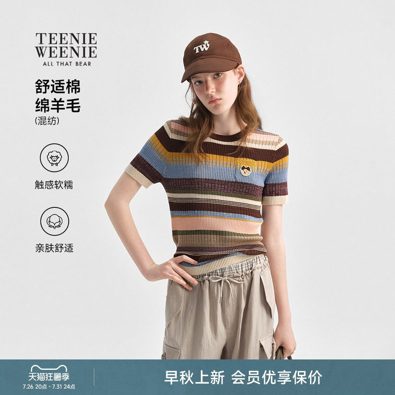 TeenieWeenie小熊毛针织衫