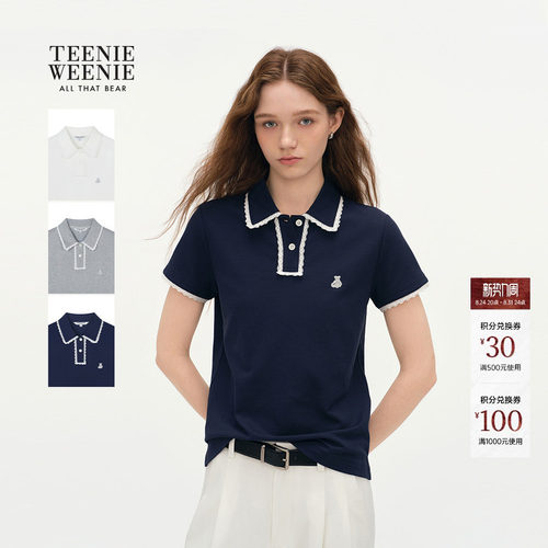 TeenieWeenie小熊女装POLO衫T恤