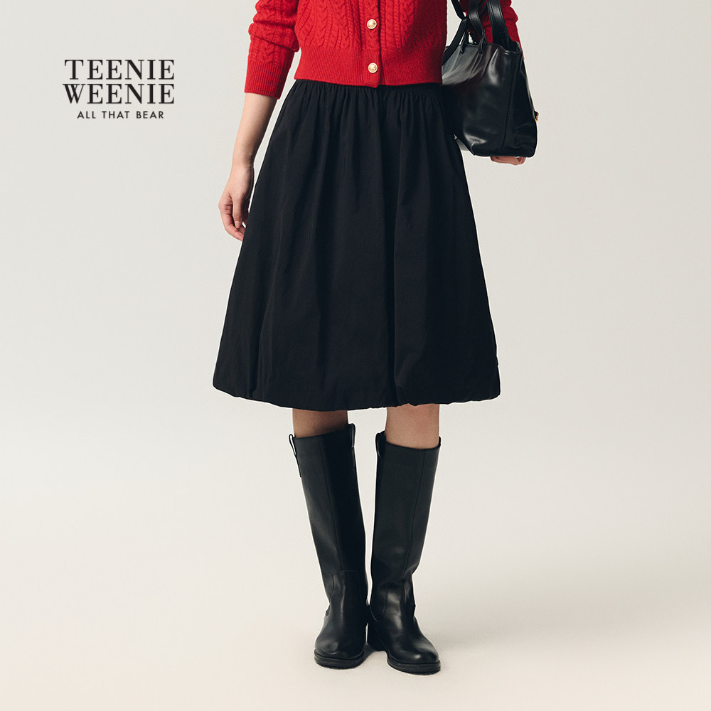 TeenieWeenie小熊女装半身裙26年春季新款甜美俏皮挺括