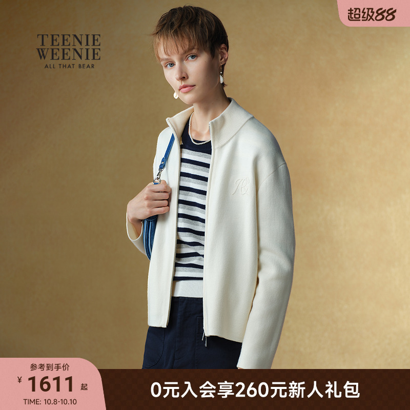 TeenieWeenie小熊女装拉链开衫
