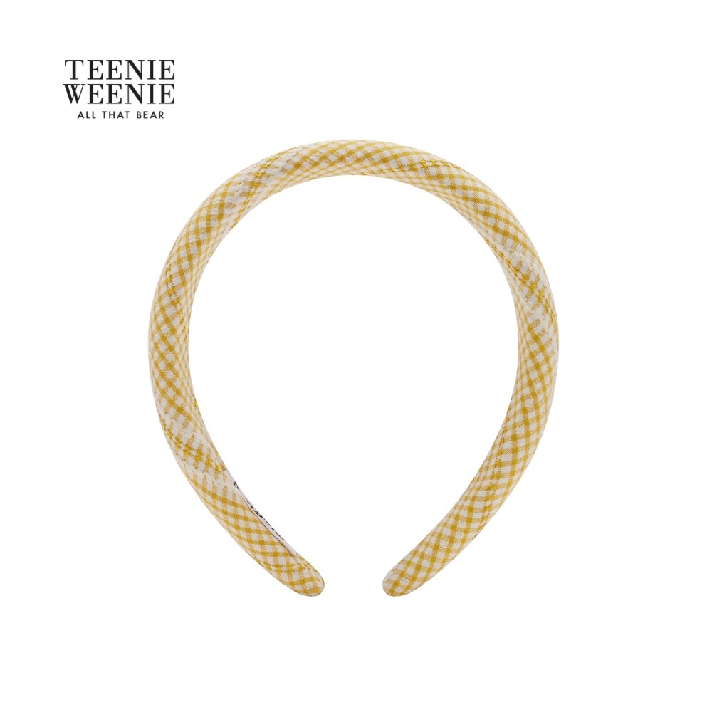 TEENIEWEENIE bearnova26春新款女装格纹发箍俏皮活泼肌理感发饰
