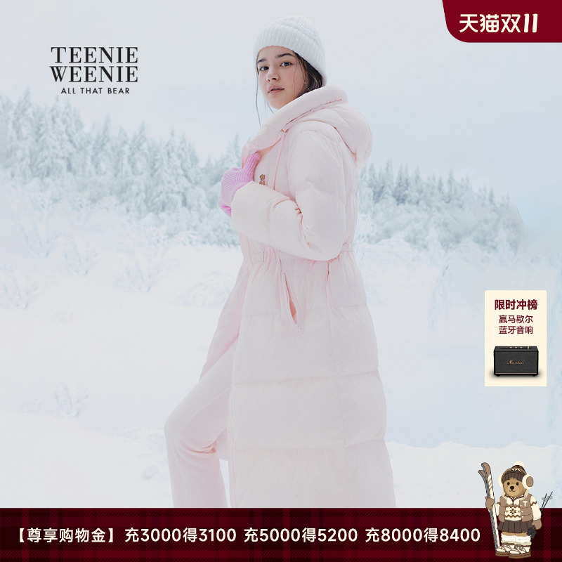 TeenieWeenie小熊女装长款羽绒服