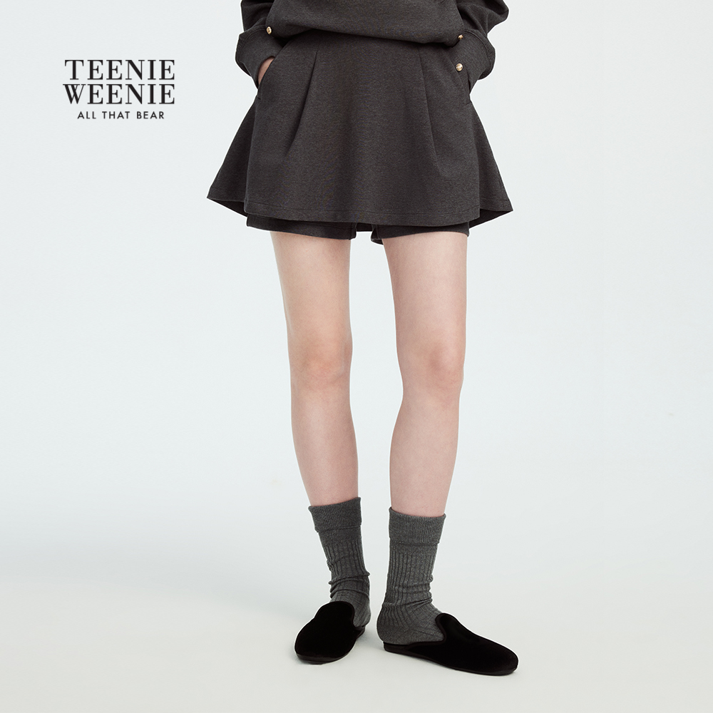 TeenieWeenie雷系时髦学院风裙裤