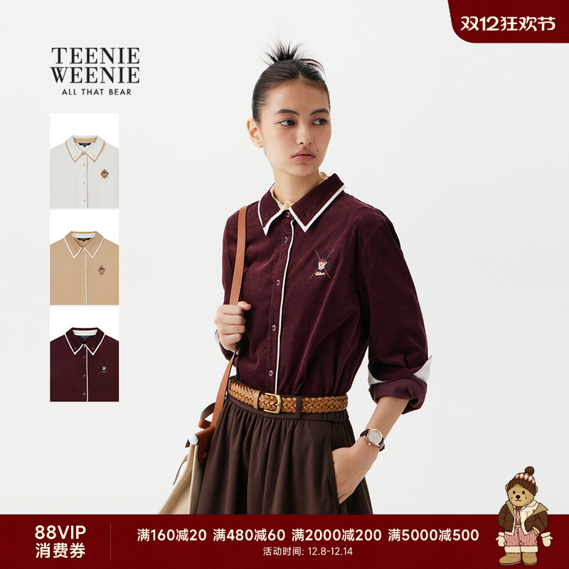 TeenieWeenie小熊女装衬衫