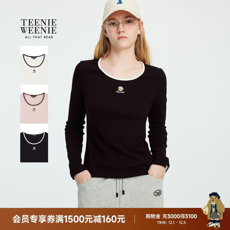 TeenieWeenie简约长袖T恤打底衫