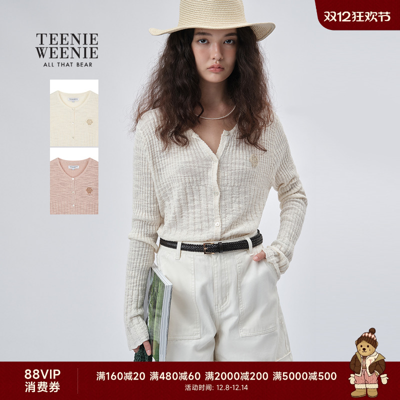 TeenieWeenie空调衫气质针织开衫