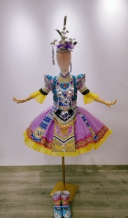 女童少数民族苗族侗族彝族壮族撒尼族景颇族德昂族畲族黎族演出服
