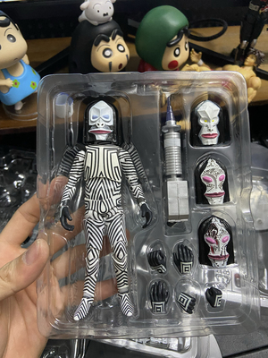 KO新款怪兽SHF三面怪人 达达星人标本初代奥特曼玩具模型六一礼物