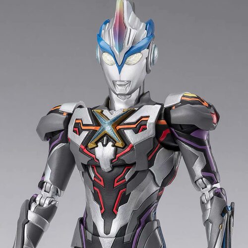 BO厂魂限定SHF 艾克斯奥特曼 X 超越形态 大空大地 可动手办 礼物
