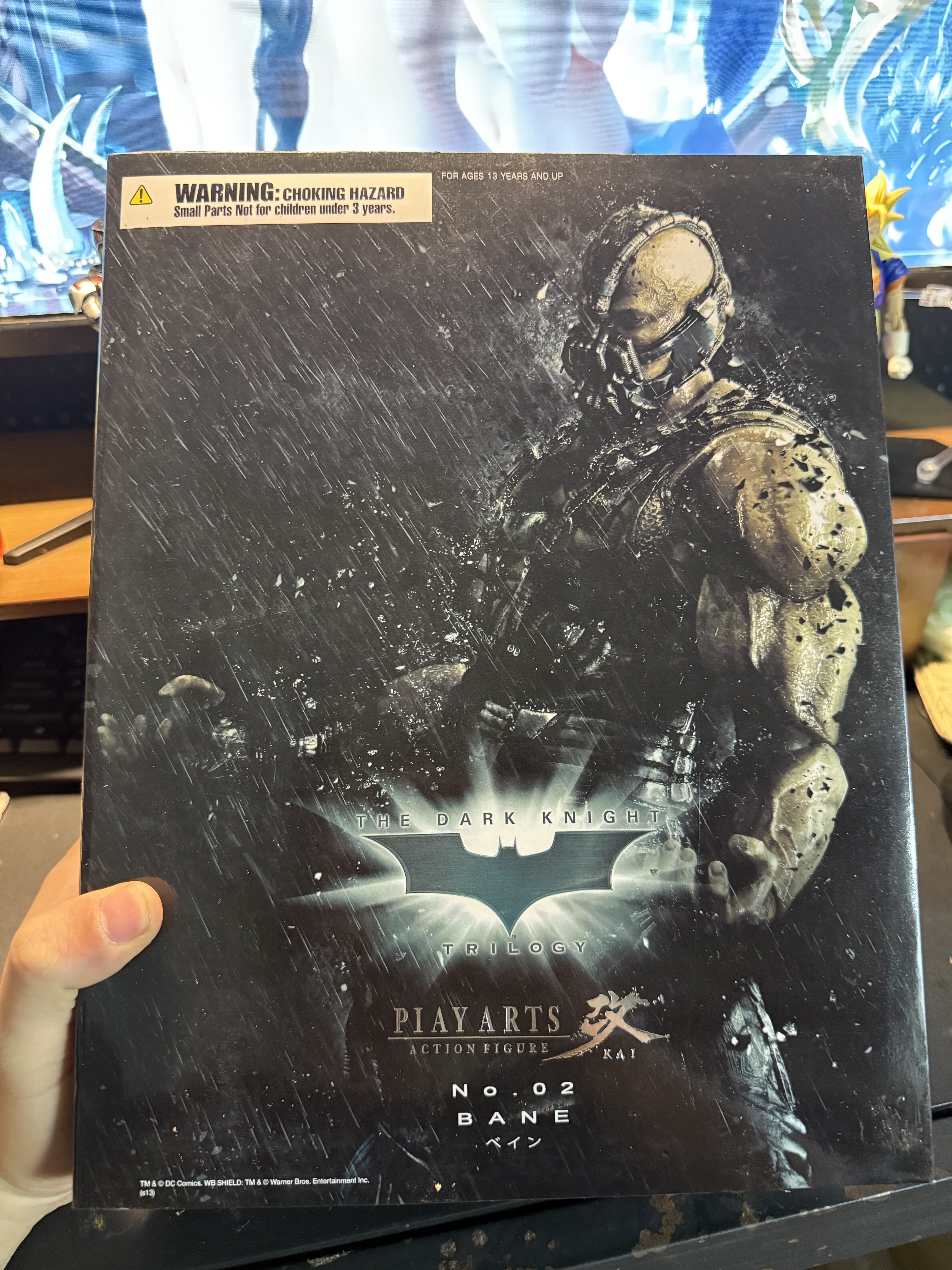 DC漫画 黑暗骑士崛起 超级反派 蝙蝠侠 PA改 贝恩 可动盒装手办