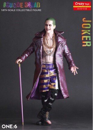 自杀小队 Crazy toys 12寸 关节可动 真衣 1/6小丑手办 模型 摆件