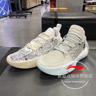 李宁篮球鞋2024新品男子全城12Encore全掌䨻回弹防滑耐磨ABAU051