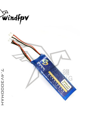 FRSKY睿思凯大容量7.4V3000MAH 2019 X9D控电 PLUS se遥控器电池