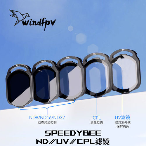 SpeedyBee ND UV CPL滤镜大疆O4 Pro滤镜FPV穿越机镜头滤镜O4图传