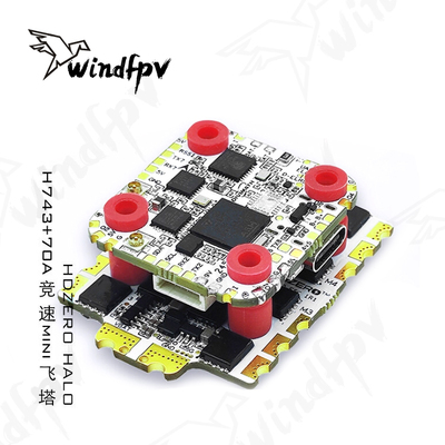 HDZERO HALO穿越机竞速飞控F7飞控70A电调6s bl32性能FPV竞赛mini
