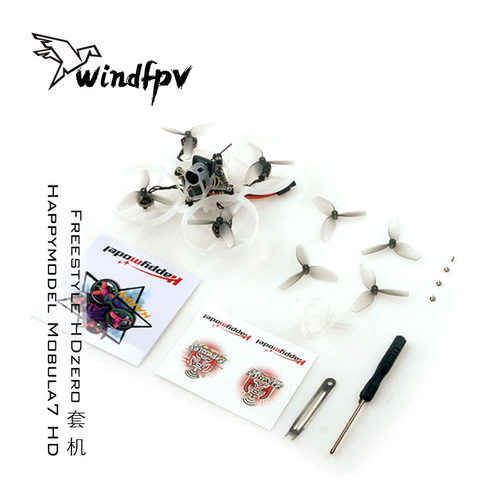 Happymodel Mobula7 Freestyle 75毫米超轻 HDzero BNF室内穿越机