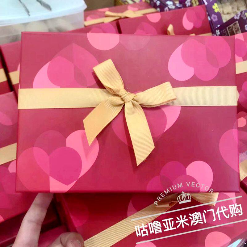 满包邮特产手信澳门钜记饼家粒粒杏仁饼礼盒手工传统糕点零食礼盒