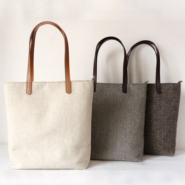 鹿一之 原创手工棉麻布包 休闲文艺单肩女包 竖款大包帆布女包,箱包皮具/热销女包/男包,旅行袋,淘宝优惠券,粉丝福利购,淘宝优惠卷