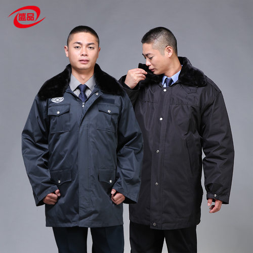 新式保安服冬装保安服多功能棉衣