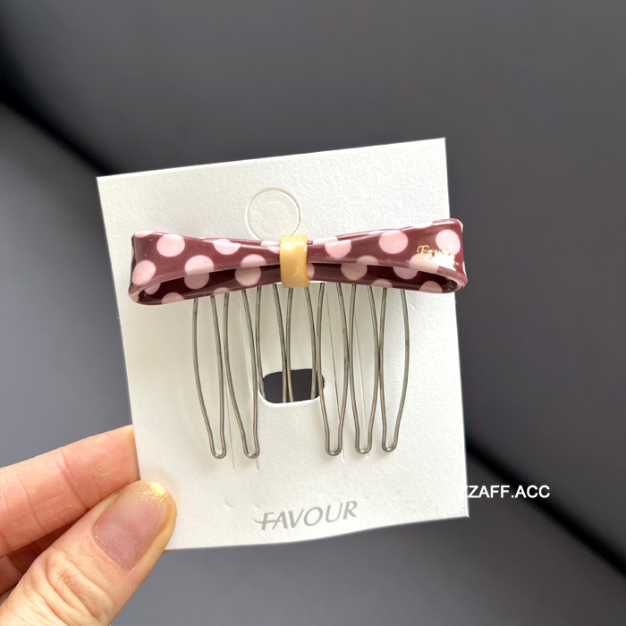 韩版亚克力发梳发插 蝴蝶结插梳头插刘海夹卡子 发饰头饰发卡发夹,饰品/流行首饰/时尚饰品新,发饰,淘宝优惠券,粉丝福利购,淘宝优惠卷