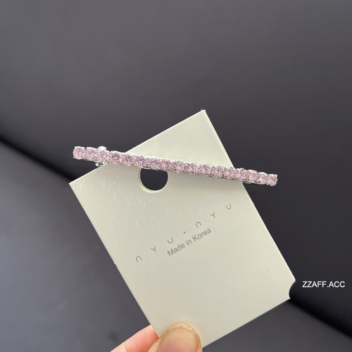 亮钻合金顶夹弹簧夹日韩