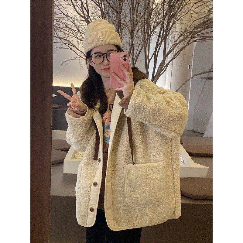毛外穿潮妈休闲冬装上衣秋冬宽松洋气孕妇装羊羔加厚连款外套帽衫,女装/女士精品,上衣,淘宝优惠券,粉丝福利购,淘宝优惠卷