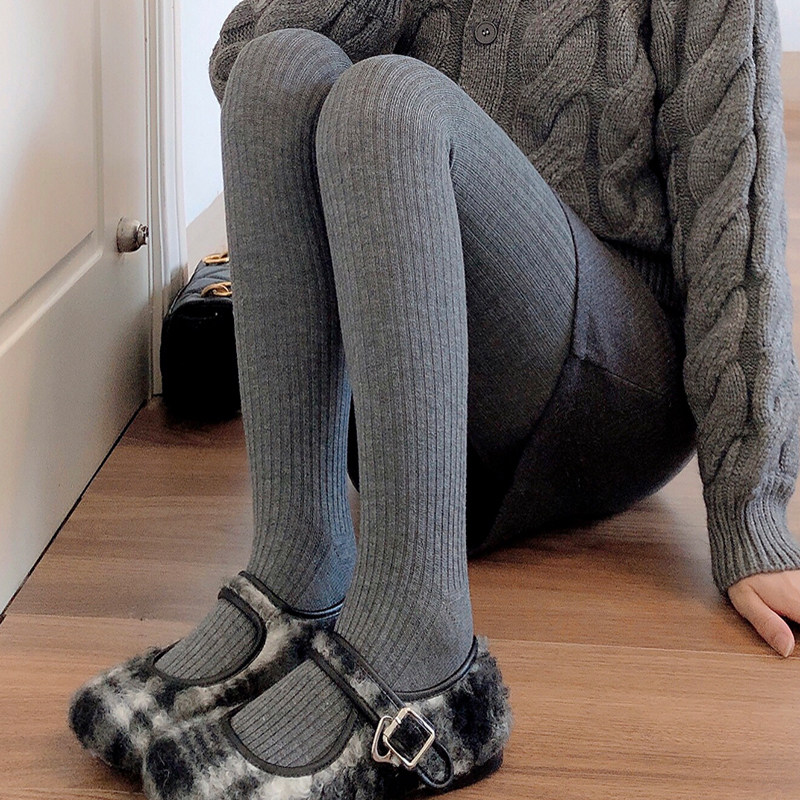 烟灰色打底裤袜女秋冬季加厚保暖深灰色连裤袜显瘦羊毛条纹直角袜,女士内衣/男士内衣/家居服,连裤袜/打底袜,淘宝优惠券,粉丝福利购,淘宝优惠卷