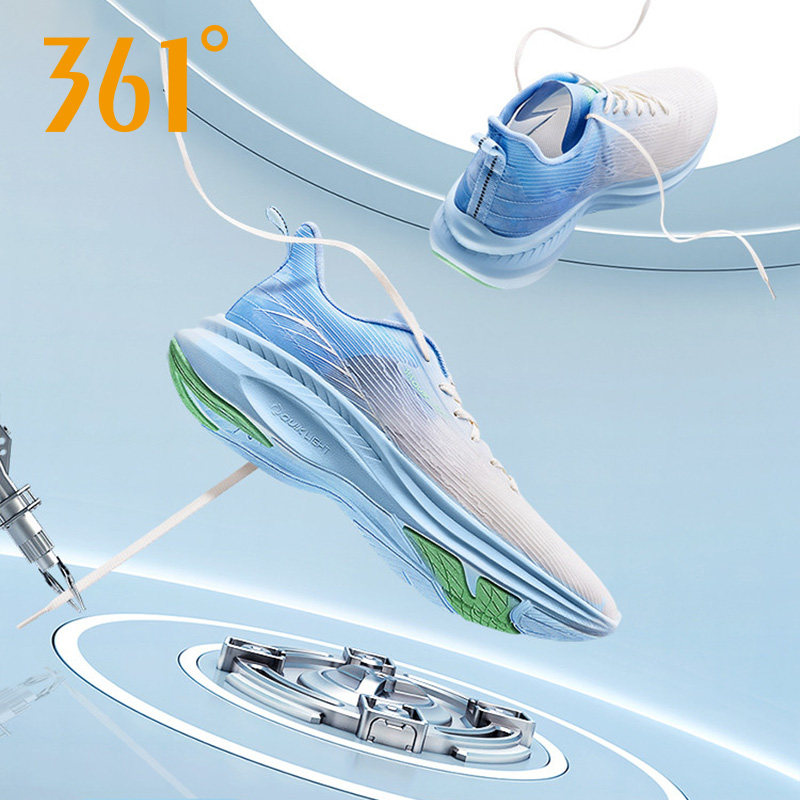 飞鱼2 361男鞋运动鞋2023夏季新款q弹鞋子减震跑鞋网面透气跑步鞋