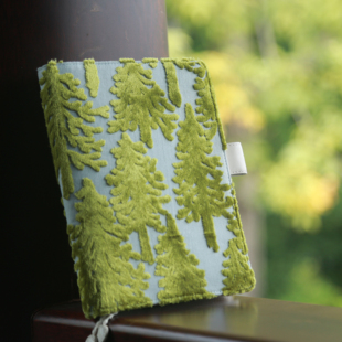 Munimhoe圣诞雪松树刺绣活页手帐本适配A5/A6/b6/weeks书衣限定