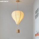 热气球吊灯北欧ins儿童房手工布艺装 饰气球灯罩男孩女孩民宿吊灯