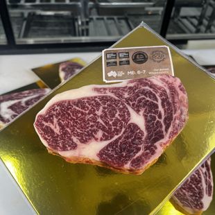 7眼肉牛排原切整条3.5kg可订制后厚度 澳洲进口纯种和牛金凤凰m6