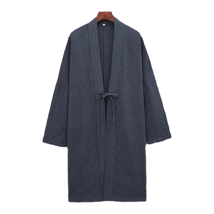 薄款中国风男风衣外套中长款披风道袍佛系居士服宽松长袍长衫男装