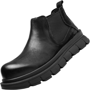 帕达索短靴2024新款厚底男鞋英伦风切尔西靴男士真皮马丁靴231125