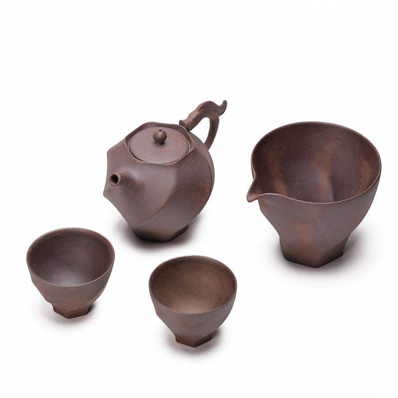 陶作坊台湾岩矿龙腾云起功夫茶具