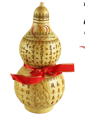 吉祥雕刻开口桃木药师佛工艺品