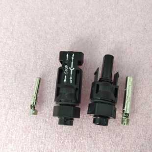 适用史陶比尔面板端MC4端子光伏逆变器直流端子机器端公母头锦浪