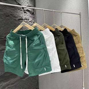 韩版短裤男新款网红时尚百搭潮牌休闲工装裤速干宽松直筒五分男士