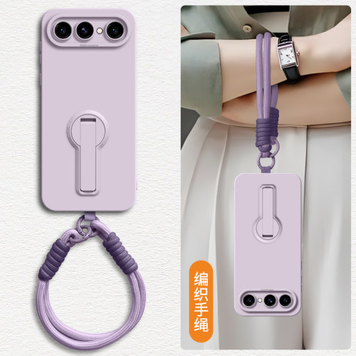 腕带手绳适用vivoS60手机壳新款S50promini保护套元气版带支架30高级感20pro全包防摔液态硅胶19男女软17后18