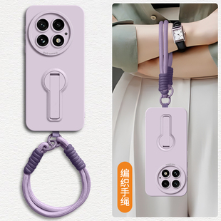 2pro男女软外后 斜挎挂绳腕带液态硅胶3v 横竖双用支架适用一加15手机壳新款 ace6保护套13T全包防摔ace5至尊版