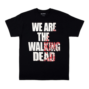 行尸走肉The Walking Dead 美剧宽松男女情侣美式复古纯棉T恤tee