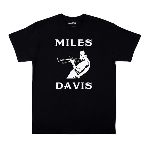 爵士乐miles davis复古摇滚jazz music短袖男女情侣T恤纯棉tshirt
