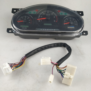 朗晴绿通玛西尔四轮电动观光游览车巡逻车时速里程电量组合仪表